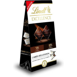 Carre de chocolat en sachet
